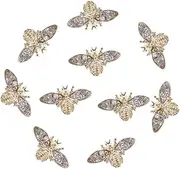 Beaupretty 10pcs Alloy Bee Nail Art Charms Retro DIY Manicure Decorations Nail Ornaments for Personal Style Versatile Crafting