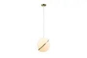 Gigi Modern Futuristic Cylindrical Pendant Lamp Light Small White