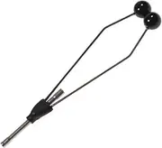 1Pc Fly Tying Bobbin Holder Fly Fishing Ceramic Feet Stainless Bobbin Threader Holder Fly Tying Tool Spool Threader 4.3inch/11cm Ceramic Stainless Steel Whip Finisher Knotter For Durability(ZS477)