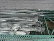 Metaltech Exterior Guard Rail for Scaffolding, 7Ft.L, Model# M-MGR7