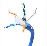 500 feet Solid Shielded (STP) CAT6A Bulk Ethernet Cable - Blue (TR4-570SHBL-500)