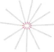 FUNOMOCYA 12pcs Portable Wax Markers Drawing No Cutting Crayons Peel-off for Boys and Girls Dress Marking Craft