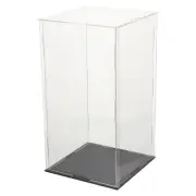 Acrylic Display Collectible Case Floating Figure Doll Figurine