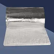 WMEIE Fireproof Insulation Blanket, Ceramic Fiber Blanket With Aluminum Silicate, For Forge Furnace Wood Stove Fireplace Kiln Pizza Oven (Color : White 0.61x1m, Size : 50mm)