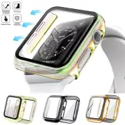 For Apple Watch Series 6/SE/5/4 (44mm/40mm) Tempered Glass Screen Protector Case