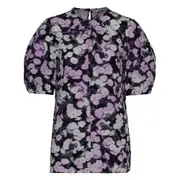 [Erdem] Short Sleeve Top Matelasse