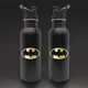 【DC蝙蝠俠】蝙蝠俠 Batman LOGO 經典款保溫杯 黑色經典金屬水壺 - 700ml
