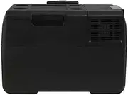30L Mini Portable Car Fridge Mini Fridge Freezer Refrigerator Portable Car Mini Fridge(Black)