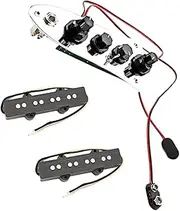Vaguelly Pickup Set 4-string Pickup Tone Adjustment Tool Easy Install Bass Parts