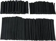Wire Shrink Wrap Tubing - 127X Wire Connector Shrink Wrap Tube | 7 Sizes, Electrical Cable Sleeve Assortment, Long Lasting Insulation Protection