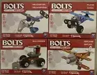 Lot of 4 Meccano Bolts Building Sets (E3)