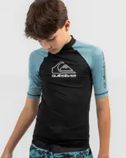 [Quiksilver] Boys' On Tour Short Sleeve Rash Vest