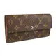 Juliet茱麗葉精品 Louis Vuitton LV M61734 熱銷款經典扣式拉鍊袋長夾 停產改版為M60531現金價$19,900