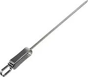 Barbecue Skewers Stainless Steel Kabob Skewers with Quick Release Handle Slider for Shish, Reusable Grilling Sticks Set Needles for Outdoor Camping, outings, Cooking Tools (15" skewers1PCS)