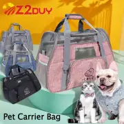 Soft Pet Crate Carrier Dog Cat Portable Travel Cage Kennel Folding Large Bag