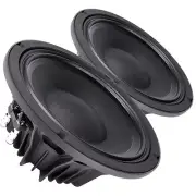 Pair Faital PRO 10PR300 10" Woofer Midrange Speaker 8 ohms 600W 98dB 2.5" VC