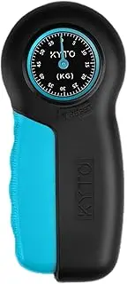 Dynamometer, Hand Dynamometer Grip Power Strength Measurement Meter Fitness Training Gripper for Force(Blue)