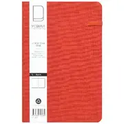Modena A5 Linen Plain Notebook Orange
