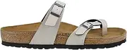 [Birkenstock] Women's Madrid Birko-Flor Sandal, Black Birko-Flor