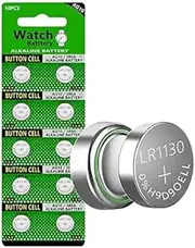 10 Pack AG10 Battery LR1130 Batteries Alkaline Button Batteries 189 389 AG10 LR1130 LR54 V10GA Alkaline Button Coin Cell for Calculator Watch