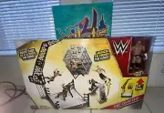 WWE WWF CRASH CAGE RING w/Triple H Figure TOYS R US EXCLUSIVE VINTAGE 2015