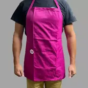 OFFICIAL BASKIN ROBBINS Uniform Full Apron One Size Pink (New) FAST SHIPPING!