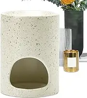 Oil Incense Burner, Home Ceramics Fragrance Diffuser, Relaxing Wax Melt Burner, Candle Holder for Beauty Salon, Living Room, Bedroom, Yoga Room, Aromatherapy Decor