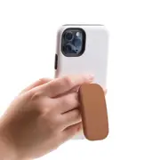 Kickstand Grip Add-on Universal Phone Holder Brown