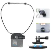 Magnetic Chest Mount with Neck Strap Mount + Magnetic Quick Release Tripod Mo...