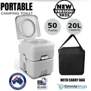 20L Portable Outdoor Camping Toilet Camp Camper Travel Portaloo Potty Urinal Gre