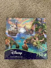 Disney Thomas Kinkade Puzzle Peter Pan Neverland Puzzle 750 Piece Ceaco