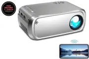 Proyector WiFi, Proyector portátil compatible con 1080p, Mini proyector. Nuevo