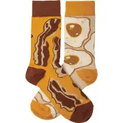 Primitives by Kathy - Bacon And Eggs Socks - 107880