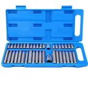 40 Piece Torx Key Socket Set - Allen Key, Torx Hex Star Spline Socket