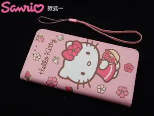 促銷?正版HELLO KITTY【三麗鷗授權】 IPHONE X XS 側掀皮套 IX手機皮套掀蓋皮套可站立