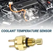 Coolant Temperature Sensor for Honda Accord Water Temp Sensor Gold Tone 1Pcs