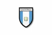 PATCH PATCHES EMBLEM IRON ON GLUE PRINT FLAG world crest guatemala