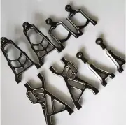 Alloy Front + Rear Suspension Arm Upper Lower for 1/5 HPI Baja 5b KM Rovan 8pcs