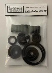 1993 Bally / Midway Judge Dredd Pinball Rubber Ring Kit **customize your kit**