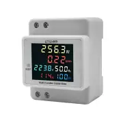 ET32-669 High Precision Professional Electrical Meter with Full-view LCD Screen Measures Voltage Current Power Frequency