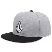Volcom Unisex New Diamond Embroidery Outdoor Sports Sunscreen Baseball Hat