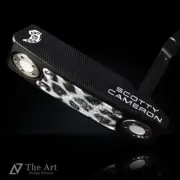 SCOTTY CAMERON 2023 Super Select Newport 2PLUS White Leopard LA Matte Black