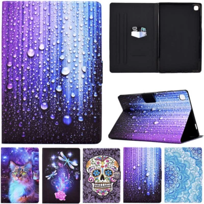 Magnetic Leather Case Cover Stand For Samsung Galaxy Tab A A7 A8 A9 S6 S8 Tablet