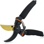 Pruning Shears Gardening Tools - Bypass Garden Scissors Heavy Duty H Pruner