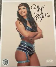 Skye Blue AEW Signature Autograph 8X10 All Elite Wrestling Merch NEW