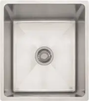 Franke PSX110168 Undermount Single Bowl Stainless Steel Kitchen Sink 17.5 x 7.5"
