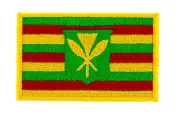 FLAG PATCH PATCHES HAWAII KANAKA MAOLI HAWAIIAN KAMEHAMEHA BIKER FOR BACKPACK