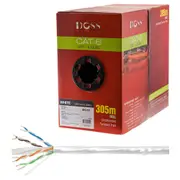 Doss CAT6 Solid Cable UTP 4-Pair LAN Network Connector Reel Roll White 305M