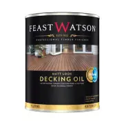 feast watson 1l merbau matt look decking oil 1l