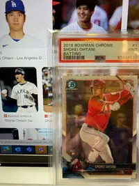 在飛比找Yahoo!奇摩拍賣優惠-大谷翔平 2018 Topps Bowman Chrome 